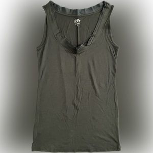 Ann Taylor Loft Black XS soft lightweight tank NWT